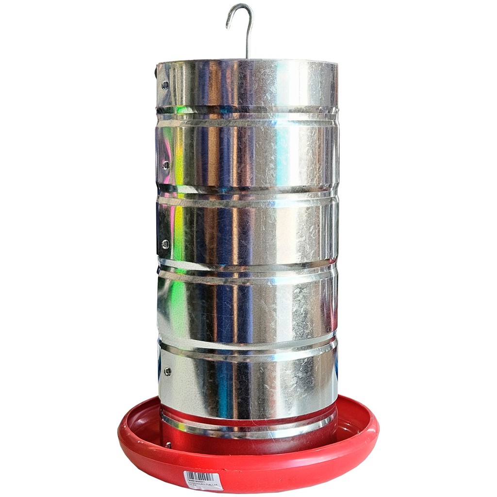 Comedouro Tubular Para Frango Galinha Granja Aves Avipet