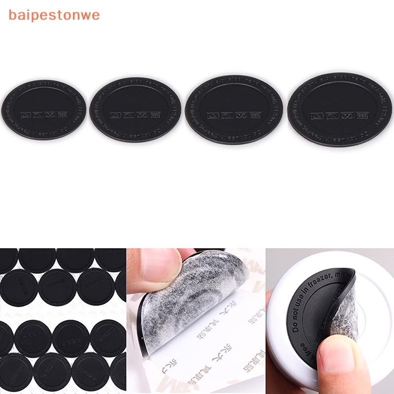 [baipestonwe] 4Pcs Silicone Bottoms Tumbler Protetor De Antiderrapante Fundo Com Adesivo Para Copos De Vinho De Cozinha Tumblers Reto