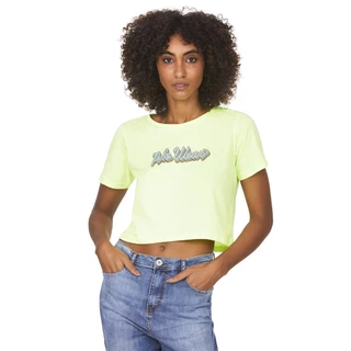 Camiseta Feminina Neon Polo Wear Amarelo Medio