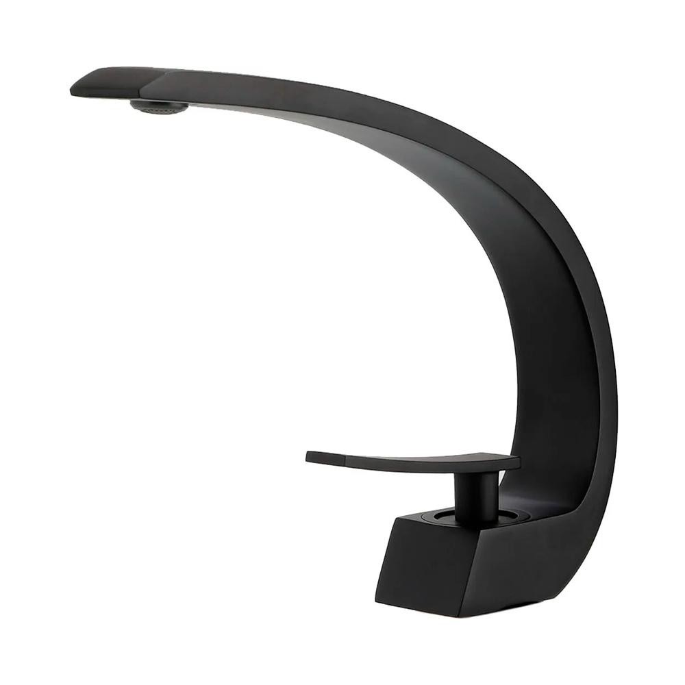 Torneira para banheiro Misturador Monocomando baixa Itapecuru Pingoo - Preto