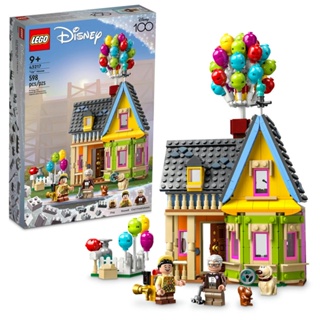 LEGO | disney e pixar casa de “up altas aventuras” (598 peças)
