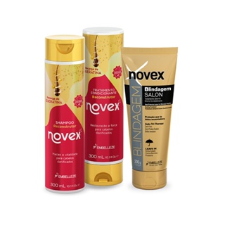 KIT NOVEX QUERATINA E BLINDAGEM