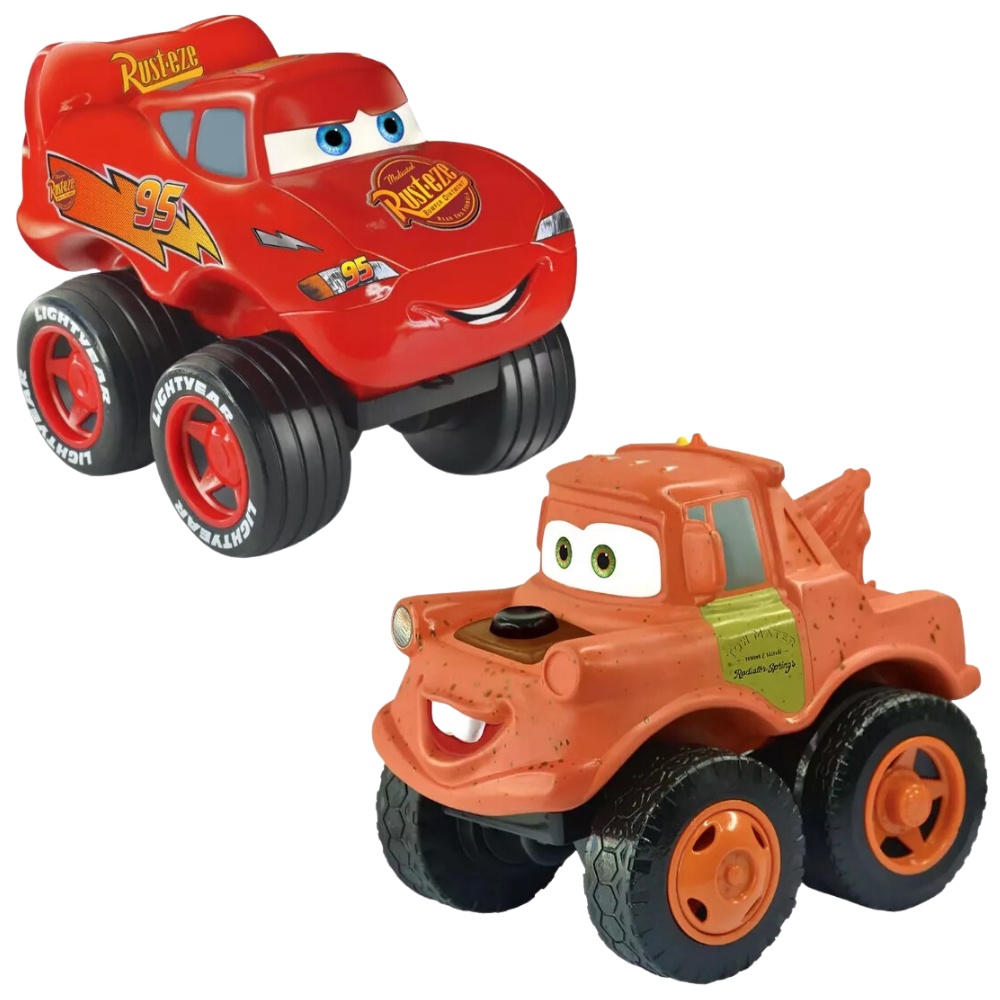 Carrinho Infantil Fofo Móvel Carros McQueen Líder Brinquedos