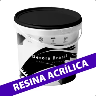 Resina Acrílica Base Água 3,6l Decora Brasil Primeira Linha