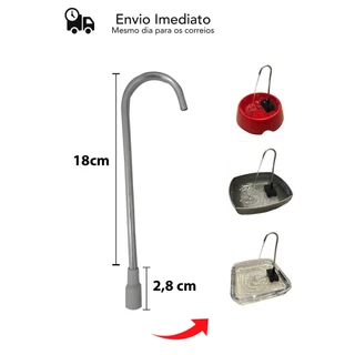 Torneirinha, Haste para fontes de gatos e cachorros