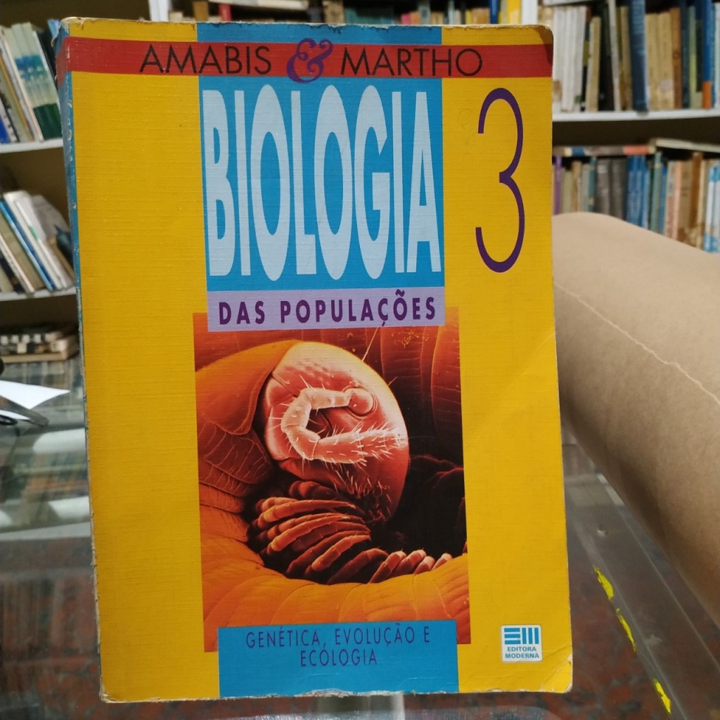 BIOLOGIA DAS POPULAÇÕES 3 autor Amabis & Martho | Shopee Brasil