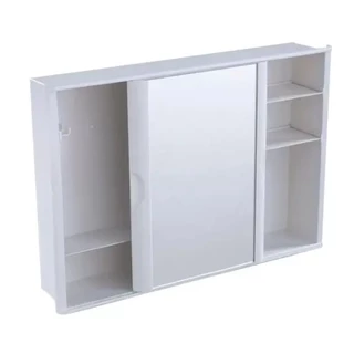 Armário Banheiro Branco 28,5x41x9,5cm A21 Astra