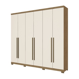 Guarda Roupa Henn 6 Portas 3 Gavetas Jade DE210
