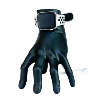 Suporte Mão Carregador para Relógio Apple Watch e Samsung Galaxy Watch - Tamanho Real!