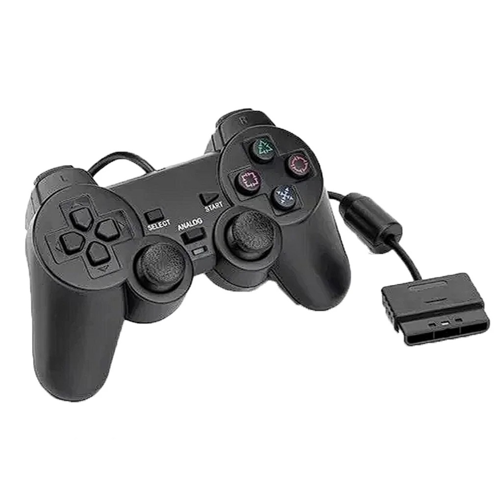 Controle Playstation 2 Analog C/ Fio | Shopee Brasil