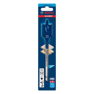Broca Chata 25mm Bosch para Madeira Expert Self Cut Speed Ponta Autoperfurante