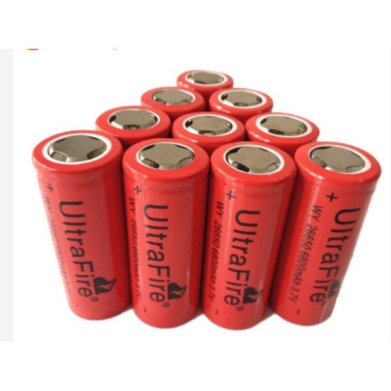 Bateria Para Lanterna X900 T9 Li-Ion 26650 3.7V