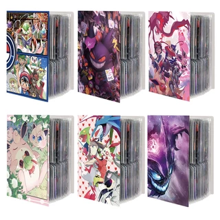 [B321-B346] Pokémon Card Holder Album Animação Board Game Card Collection Book Pokémon Card Book Presente para Crianças em Oferta na Shopee