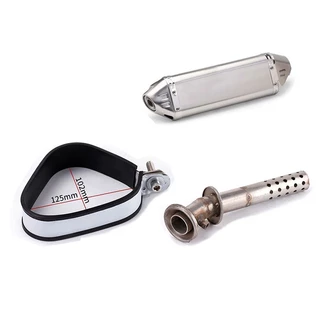 Silenciador De Escape De Motocicleta De Aço Inoxidável Yoshimura Abraçadeiras De Fixação Do Tubo Anéis De Montagem