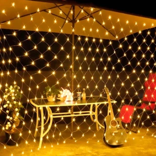 Rede 320 Led's 220v / 110v 2.5 x 2 M Natal Festa Luzes comemorar diversas cores