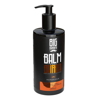 Balm Para Barba Big Barber 240ml Profissional Caixa Com 2 Unidades