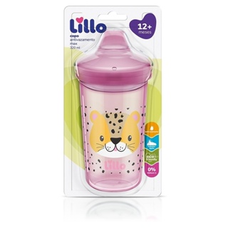 Copo Lillo Antivazamento Max Funny Onça 320ml