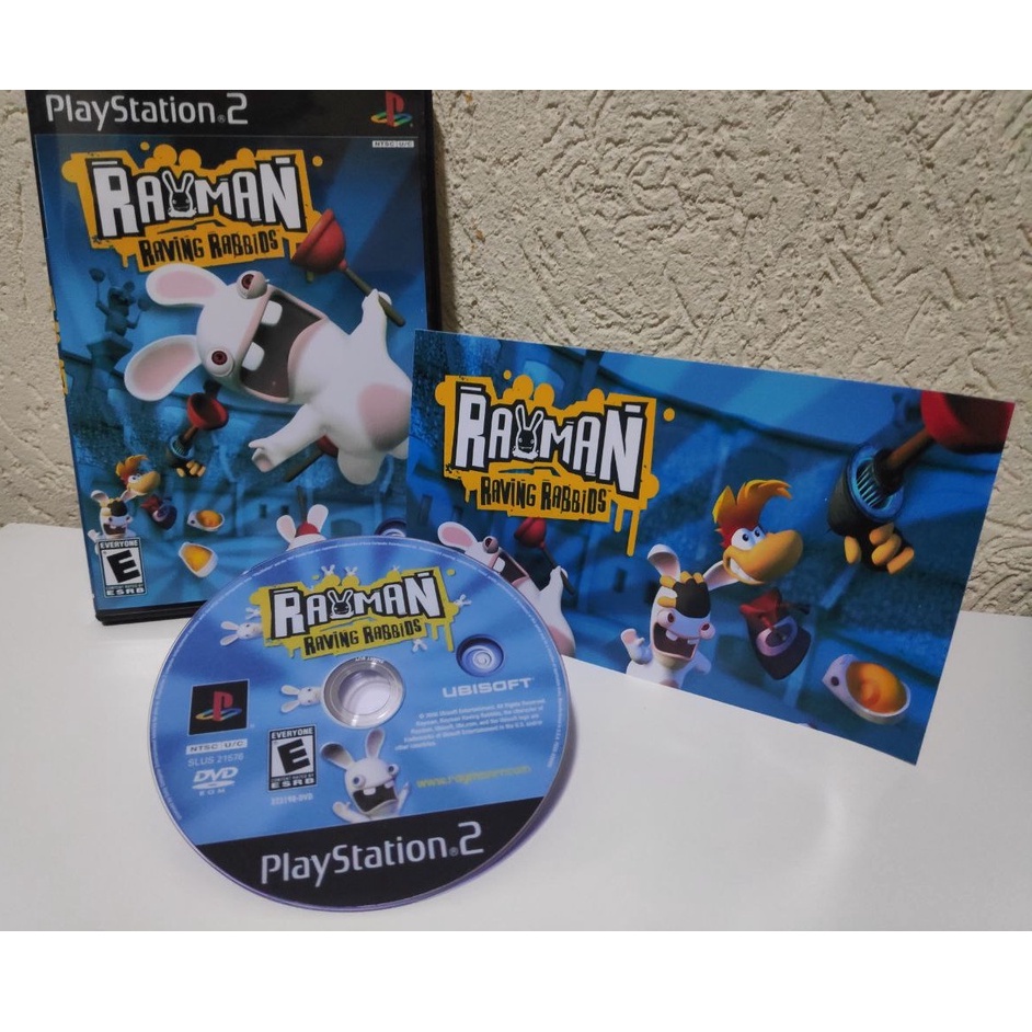 RAYMAN RAVING RABBIDS - PS2 | Shopee Brasil