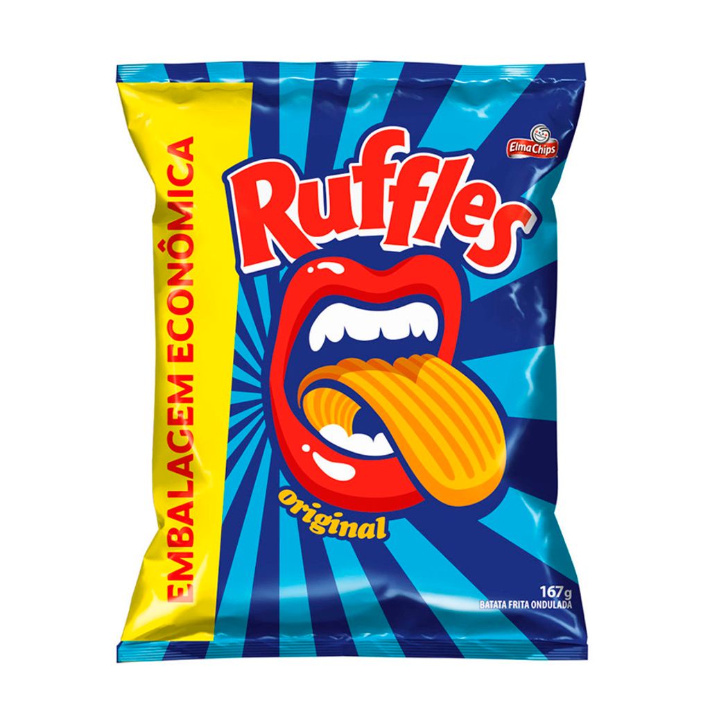 Batata Ruffles Original 167Gr - Elma Chips | Shopee Brasil