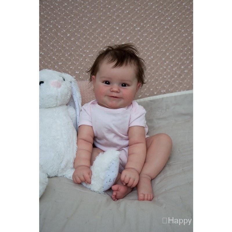 NPK 50CM Reborn Baby Boneca Recém-nascido Menina Bebê