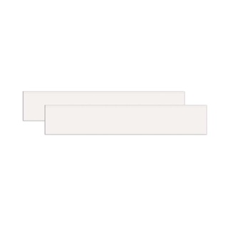 Rodapé retificado Essence 11,37x58,4cm bianco 5 peças Portinari