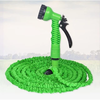 Magica Mangueira Jardim 30 Metros Retrátil Flexível Irrigação Elástica Expansível 7 Tipos de Jatos