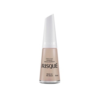 Esmalte Risqué Cremoso Bege Eu Me Beija