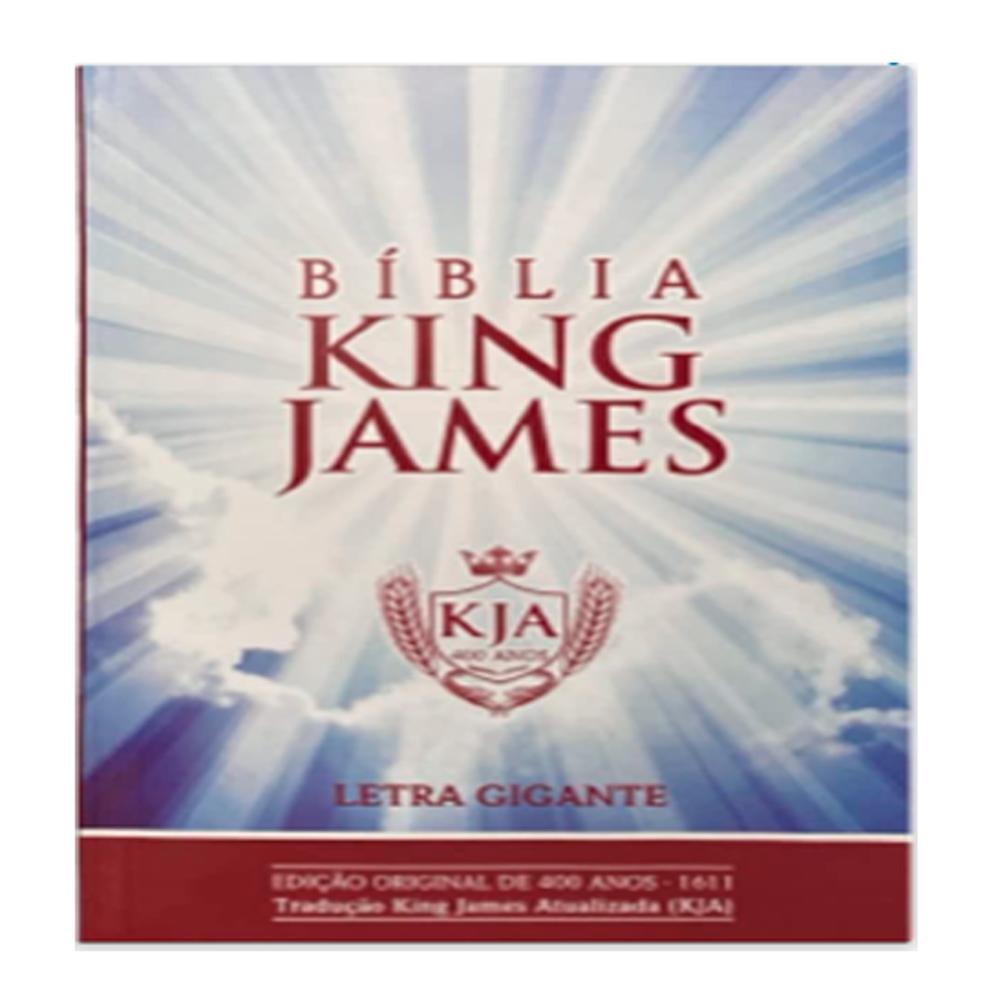 Bíblia Sagrada | King James Atualizada | Letra Gigante | Acabamento Em ...