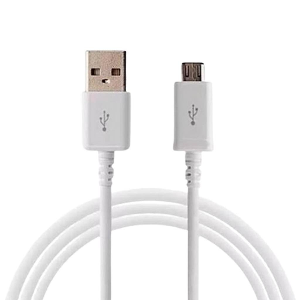 Cabo USB 2.0 Micro USB 85cm Branco