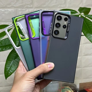 Estojo De Luxo Para Telefone TPU Soft Samsung S23 FE S22 Plus Ultra A14 A24 A54 5G Slim Proteção Da Lente Traseira À Prova De Choque