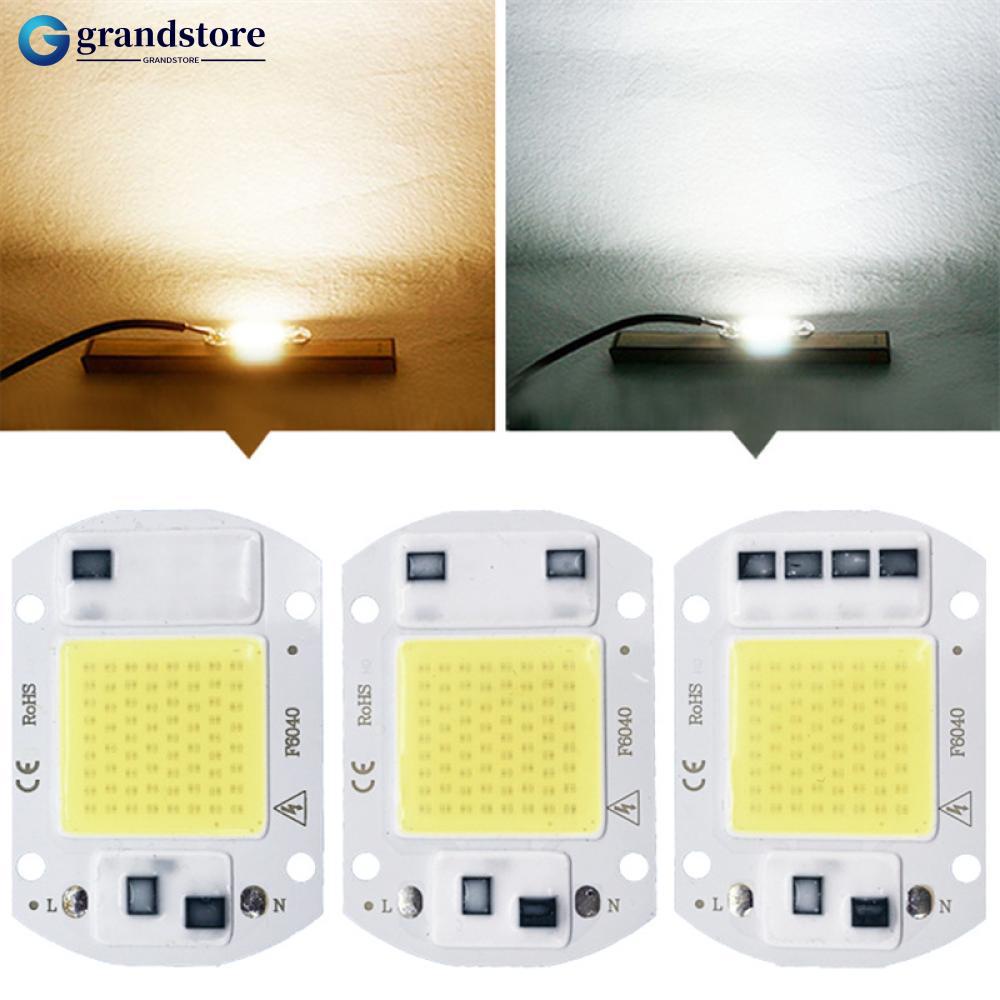 Chip LED COB 50W 220V Luce Bianca | SMD F7540 Per Illuminazione Stradale E Interni | Substrato Alluminio, Senza Saldatura