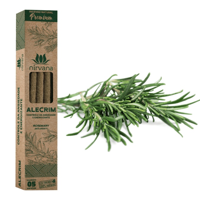 Incenso Premium Nirvana Alecrim