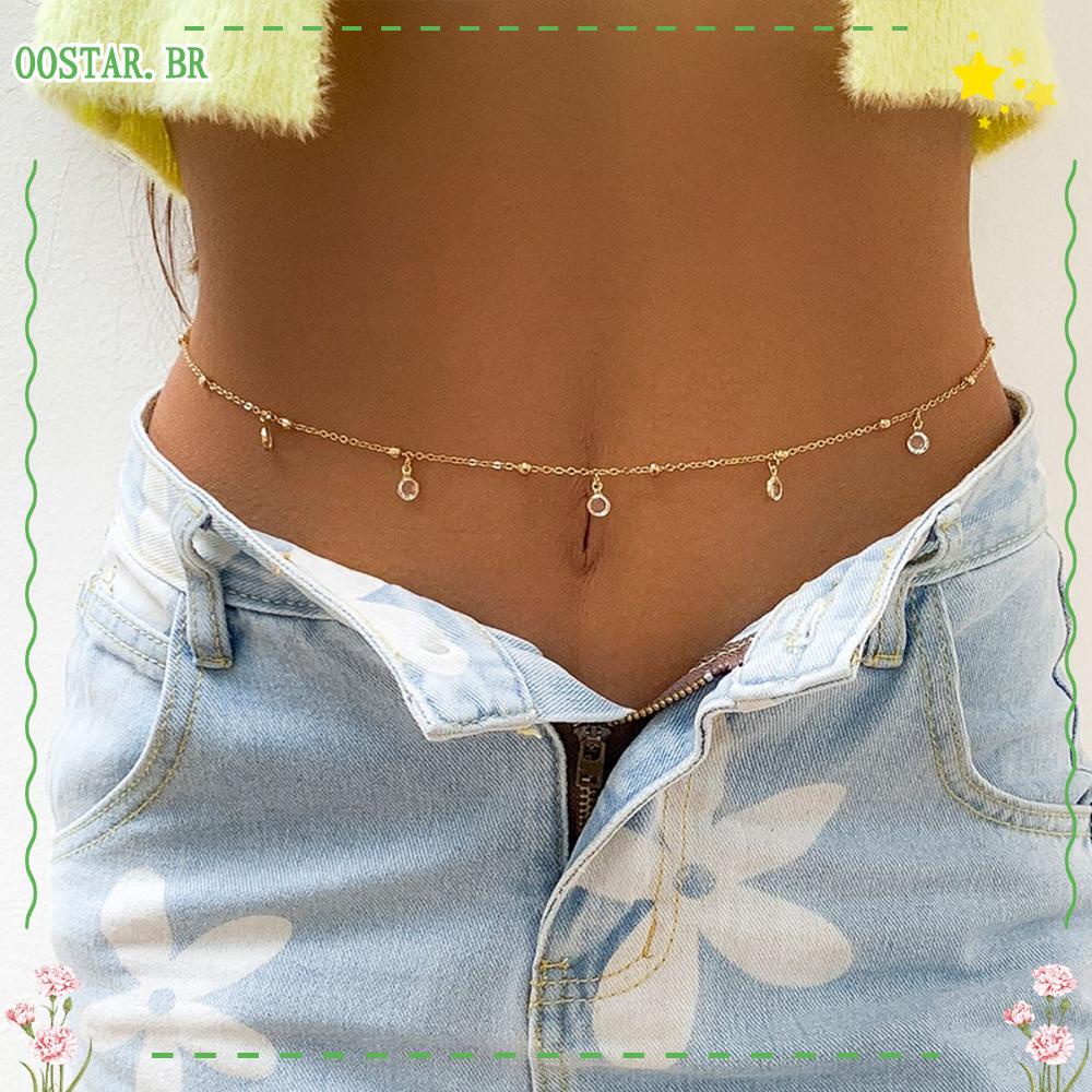 Corrente Cintura Body Chain Estilo Praia Piscina Colorido