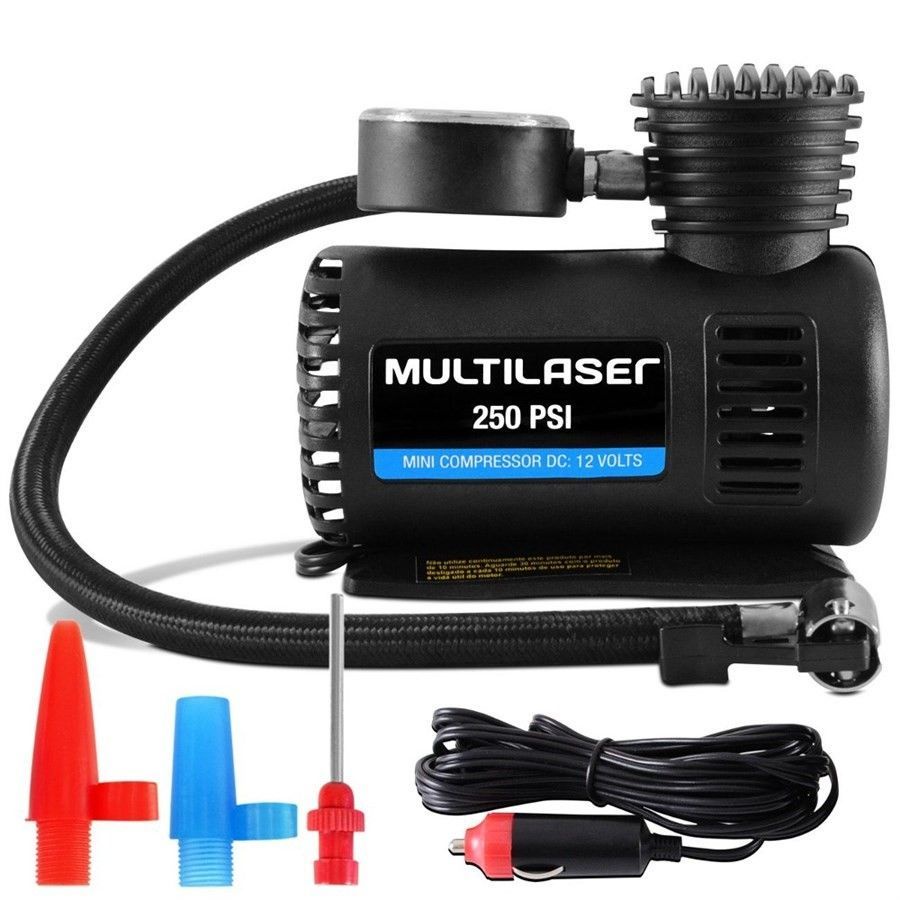 Mini Compressor de Ar Portátil 12v 150Psi 17 L/Min - Sigma - Loja