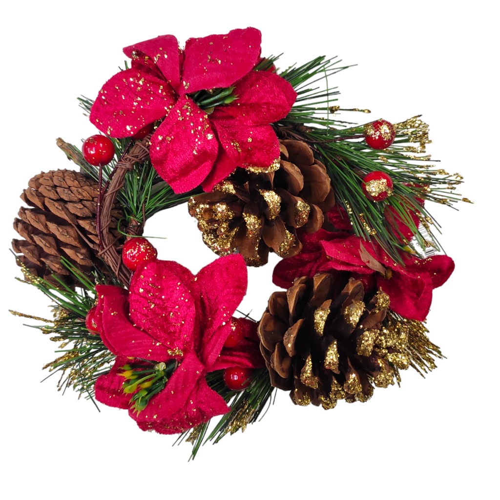Kit Decoração Rosê Gold para Árvore de Natal 180cm - 01 unidade - Cromus  Natal - Rizzo Embalagens - Rizzo Embalagens
