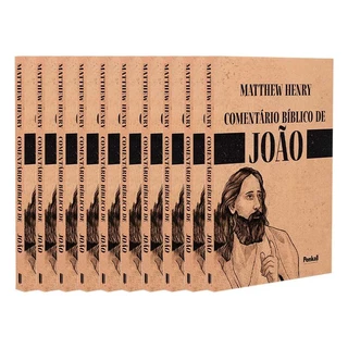 Kit 10 Livros | Comentário Bíblico de João | Matthew Henry