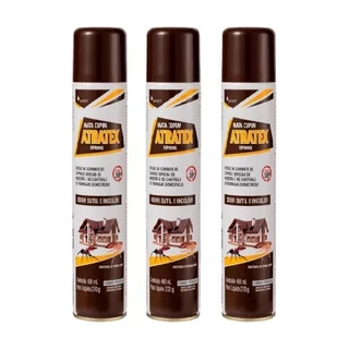 Mata Cupim Cupinicida Atratex Kit Com 3 X 400 Ml