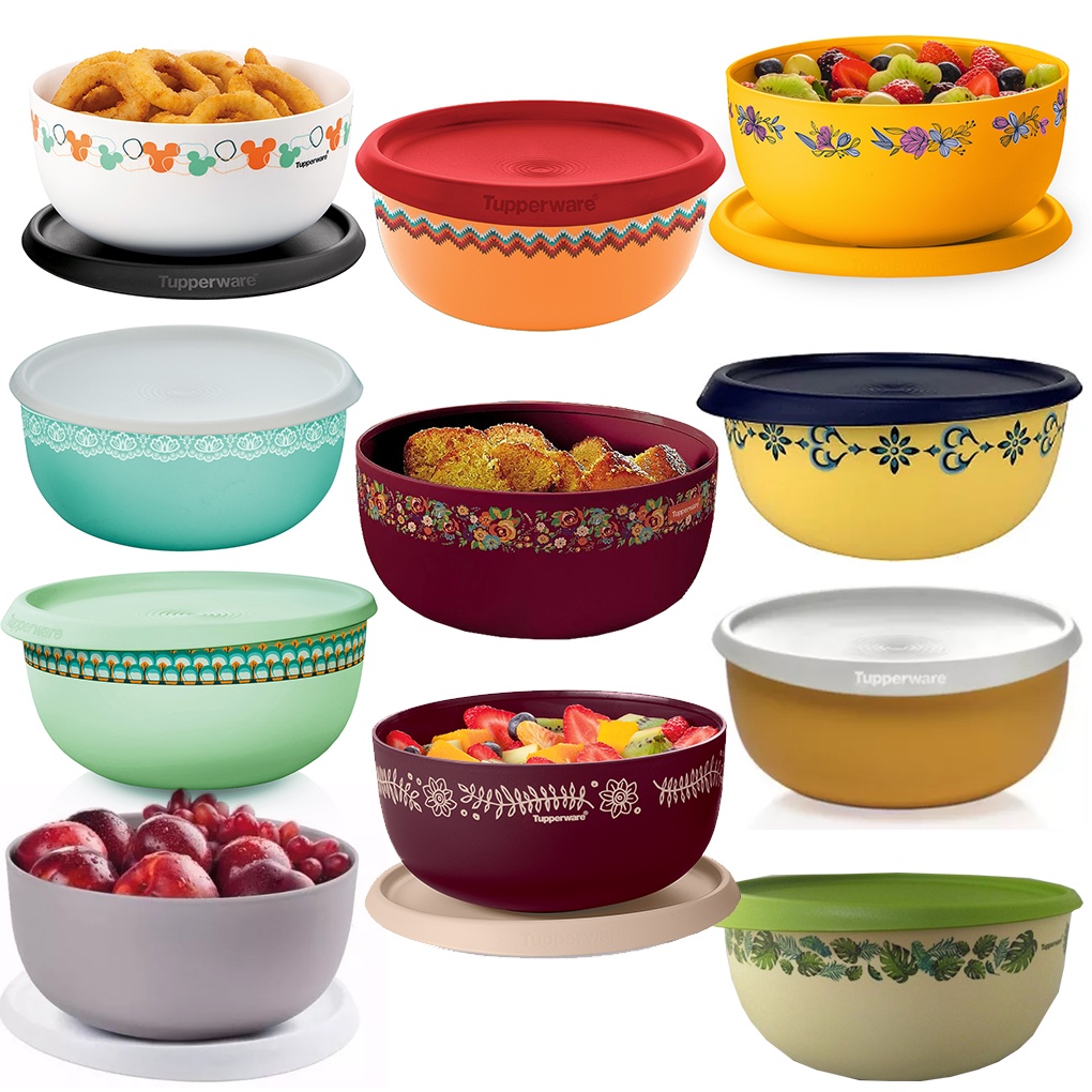 Tupperware Original Tigela Mágica 1,3L Tampa Hermética Pote Vasilha de ...