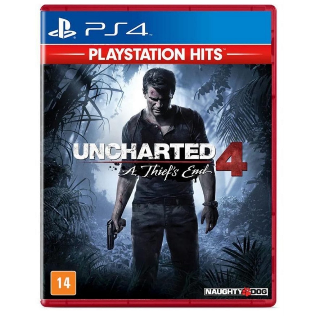 Uncharted 4 A Thiefs End - PS4 - Mídia Física - Lacrado