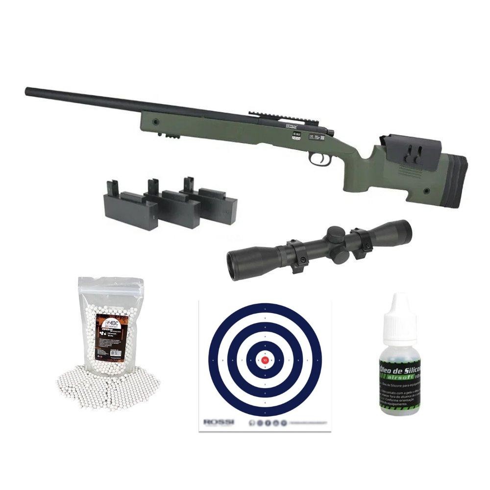 Sniper Airsoft M40 SA-S02 Core S-Series Specna Arms+ Itens | Shopee Brasil