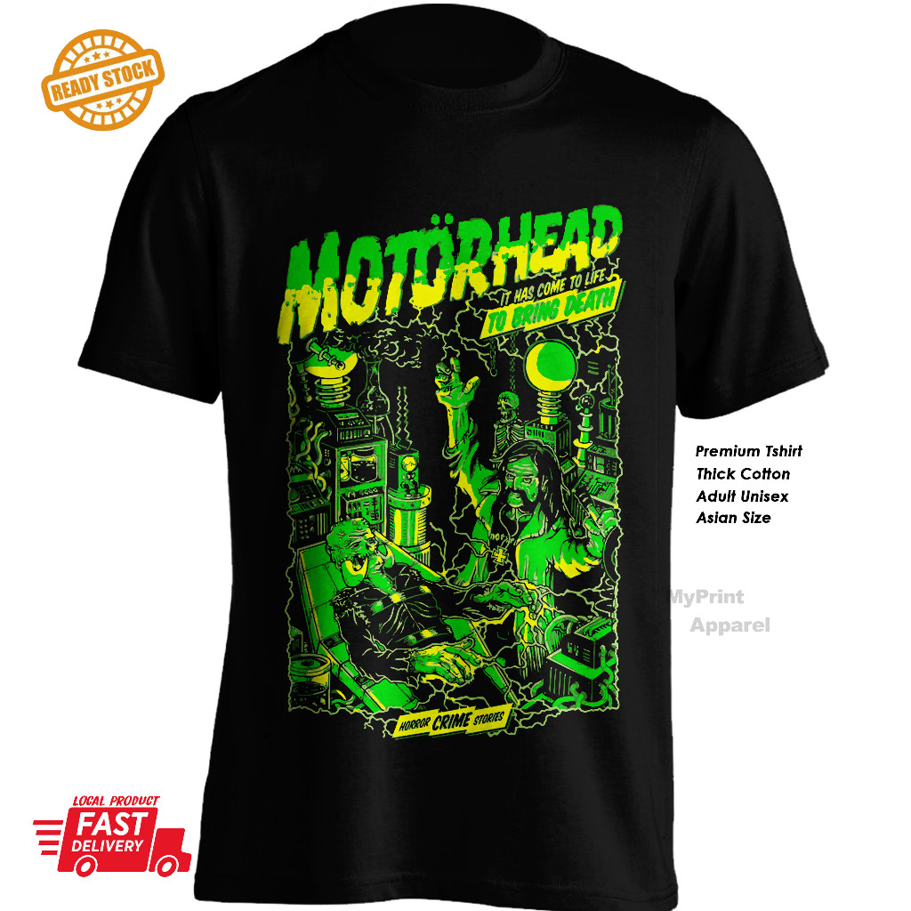Camiseta Motorhead Unisex: Ace Of Spades Photo - Shop