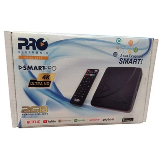 Smart TV Box 4K 16GB Proeletronic PROSB3000
