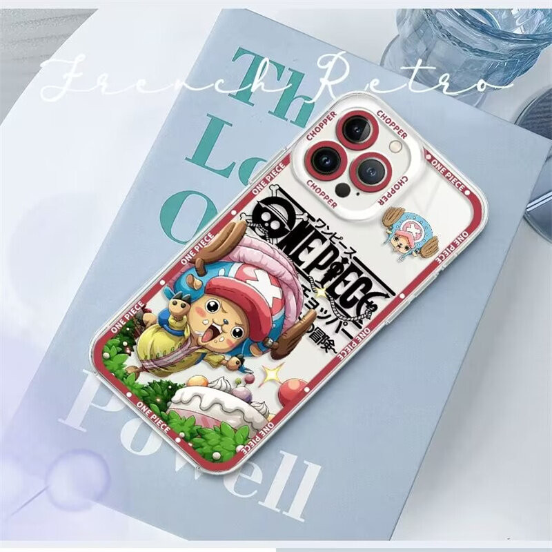 スマートフォン本体 luffy Japão Anime One Piece Gear 5 Nica Luffy Caixa De Telefone Para