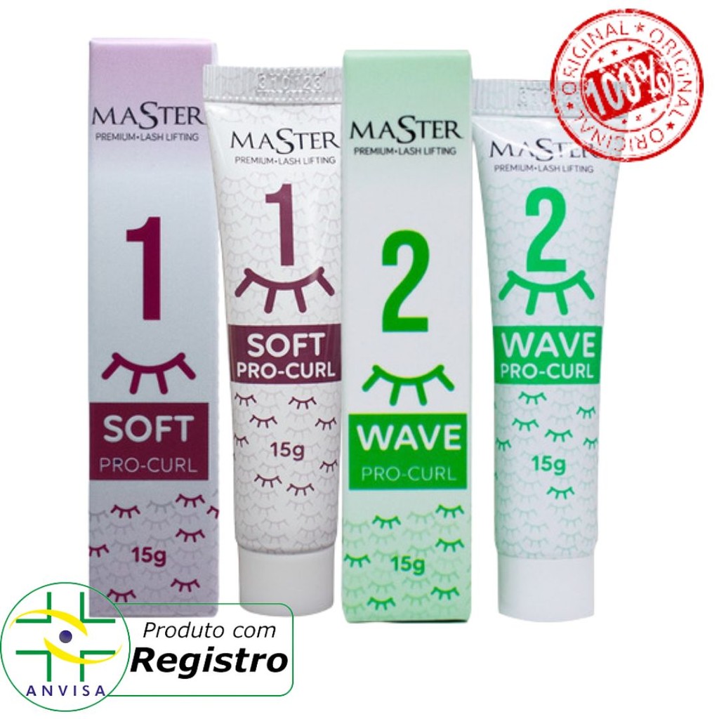 Kit Master Premium Passos 1 E 2 Brow Lamination Lash Lifting Cor ...