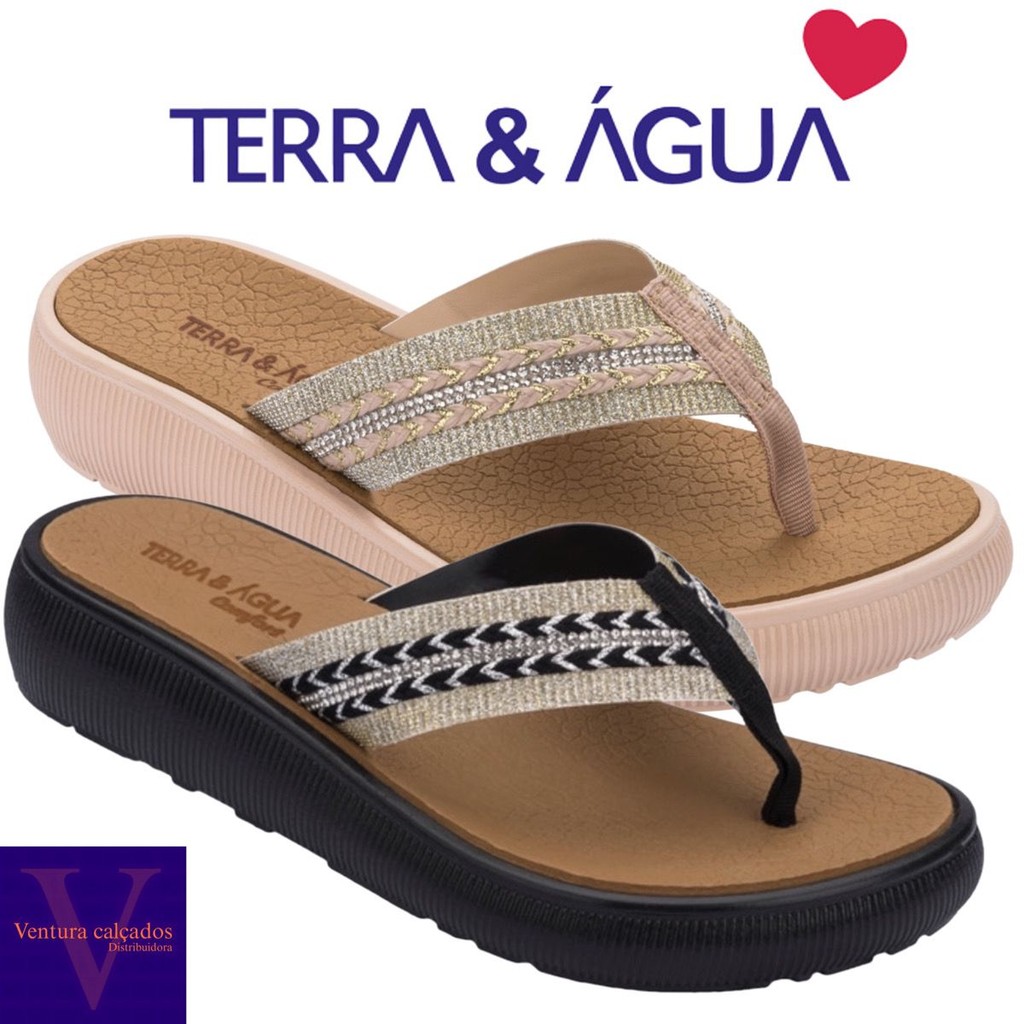 CHINELO FEMININO ORTOPÉDICO TERRA E ÁGUA ESPORÃO CONFORTO | Shopee Brasil
