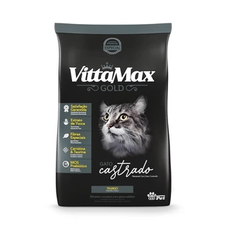 Ração Vittamax Gato Castrado Frango 10,1 Kg - Matsuda