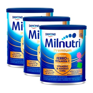 Fórmula Infantil Milnutri 800g Kit com 3 Unidades