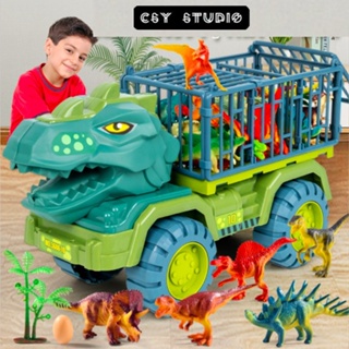 4pcs puxar para trás dinossauro carro brinquedos dino brinquedos para 3+  meninos crianças T Rex Dinossauro Jogos Monstro Caminhões