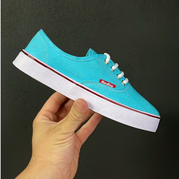 Tenis Casual Redley Clássico Vulcanizado Verde àgua Masculino - Frete ...