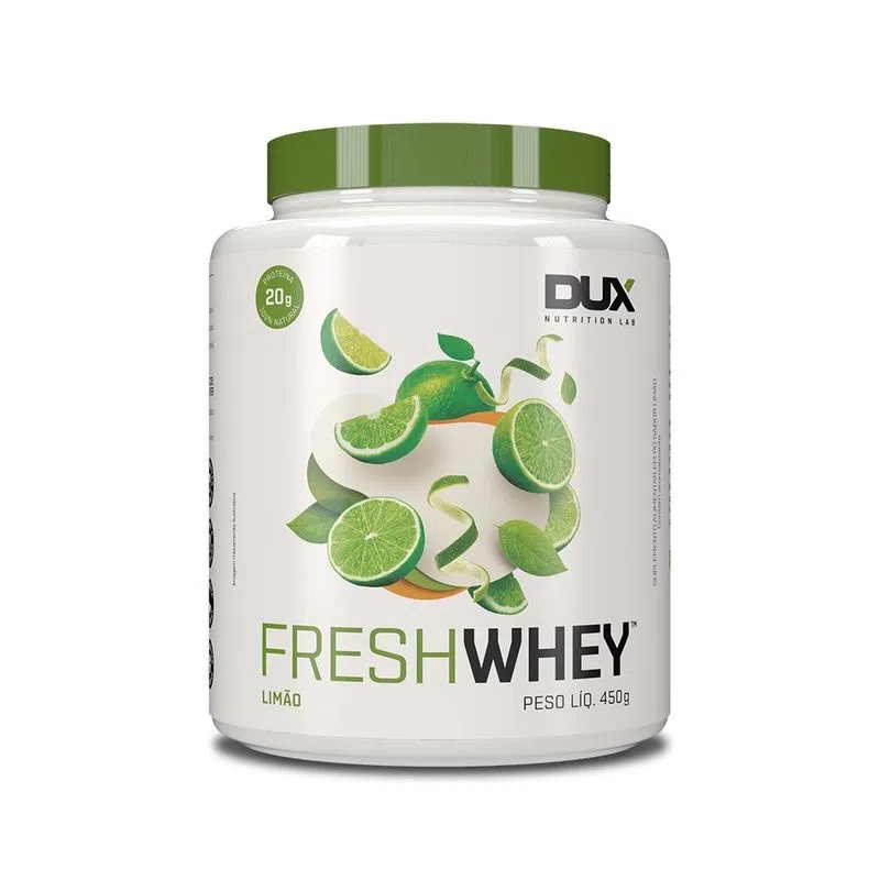 Whey Fresh Whey Protein Sabor Limão 450g Dux